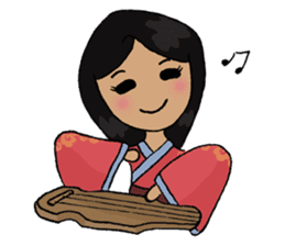 Lady of Han Dynasty sticker #6645024