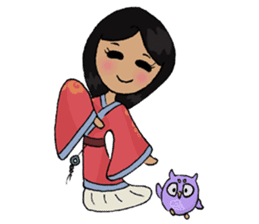 Lady of Han Dynasty sticker #6645025