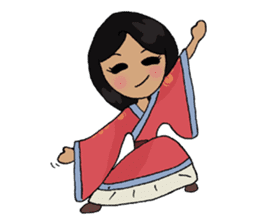 Lady of Han Dynasty sticker #6645026