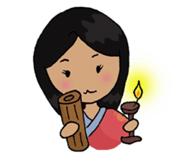 Lady of Han Dynasty sticker #6645027