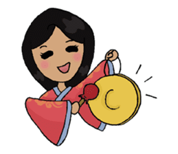 Lady of Han Dynasty sticker #6645030