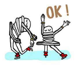 nejiko M3 Figure skating sticker #6645613