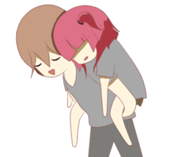 Weirdo Couple sticker #6646298