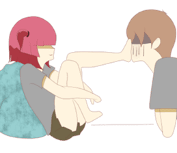 Weirdo Couple sticker #6646299