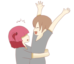 Weirdo Couple sticker #6646302