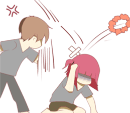 Weirdo Couple sticker #6646313