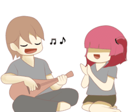 Weirdo Couple sticker #6646324