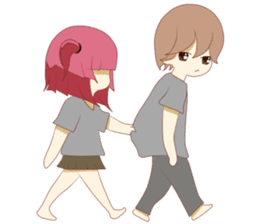 Weirdo Couple sticker #6646325