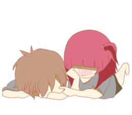 Weirdo Couple sticker #6646333