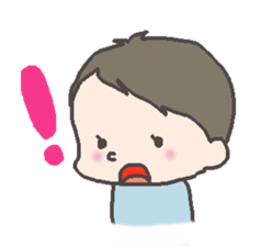 2-year-old child sticker #6646835