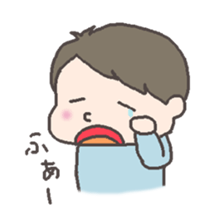 2-year-old child sticker #6646837