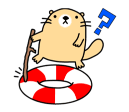 The Fat Sea Otter sticker #6646980