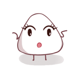 lovely onigiri sticker #6647161