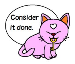 The fortune Sticker of kitten(e). sticker #6647417