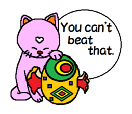 The fortune Sticker of kitten(e). sticker #6647420