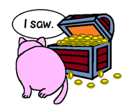 The fortune Sticker of kitten(e). sticker #6647423