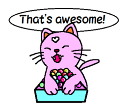 The fortune Sticker of kitten(e). sticker #6647436