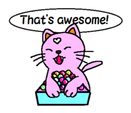 The fortune Sticker of kitten(e). sticker #6647436