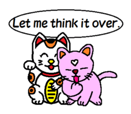 The fortune Sticker of kitten(e). sticker #6647440