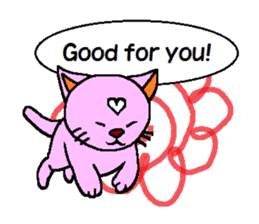 The fortune Sticker of kitten(e). sticker #6647443