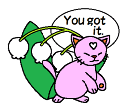 The fortune Sticker of kitten(e). sticker #6647444