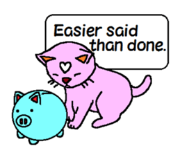 The fortune Sticker of kitten(e). sticker #6647445