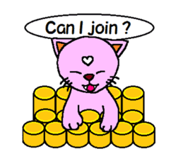 The fortune Sticker of kitten(e). sticker #6647448