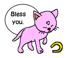 The fortune Sticker of kitten(e). sticker #6647450