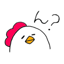Chicken of some kind of fans2 sticker #6647646