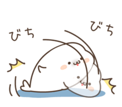 Sticker of a cute seal.3 sticker #6647719