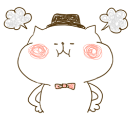 A cute cat? sticker #6648059