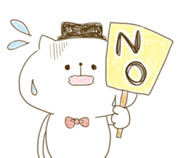 A cute cat? sticker #6648061