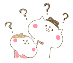 A cute cat? sticker #6648062