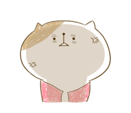 A cute cat? sticker #6648068