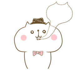 A cute cat? sticker #6648069