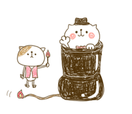 A cute cat? sticker #6648084