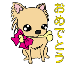 chihuahua and a few people sticker #6648667