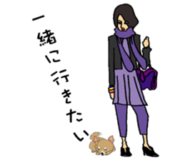 chihuahua and a few people sticker #6648688