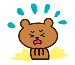 Lively bears sticker #6648846