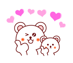 The white bear 5 (Shirokuma-chi) sticker #6650034