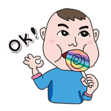 I'm not fat, just a lot of meat sticker #6650257