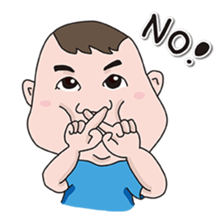 I'm not fat, just a lot of meat sticker #6650258