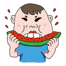 I'm not fat, just a lot of meat sticker #6650263