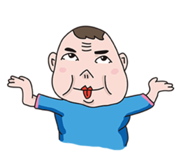 I'm not fat, just a lot of meat sticker #6650272