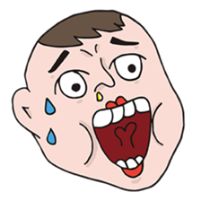 I'm not fat, just a lot of meat sticker #6650283