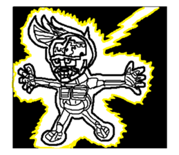 Giant robot that suffered the Earth sticker #6650303