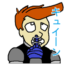 Giant robot that suffered the Earth sticker #6650319