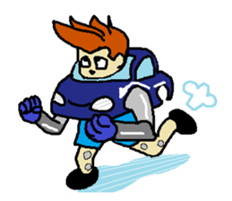 Giant robot that suffered the Earth sticker #6650325