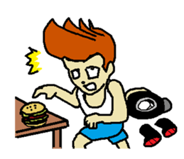 Giant robot that suffered the Earth sticker #6650335