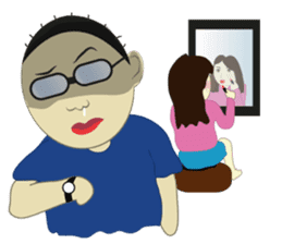 Lovely honey sticker #6650945